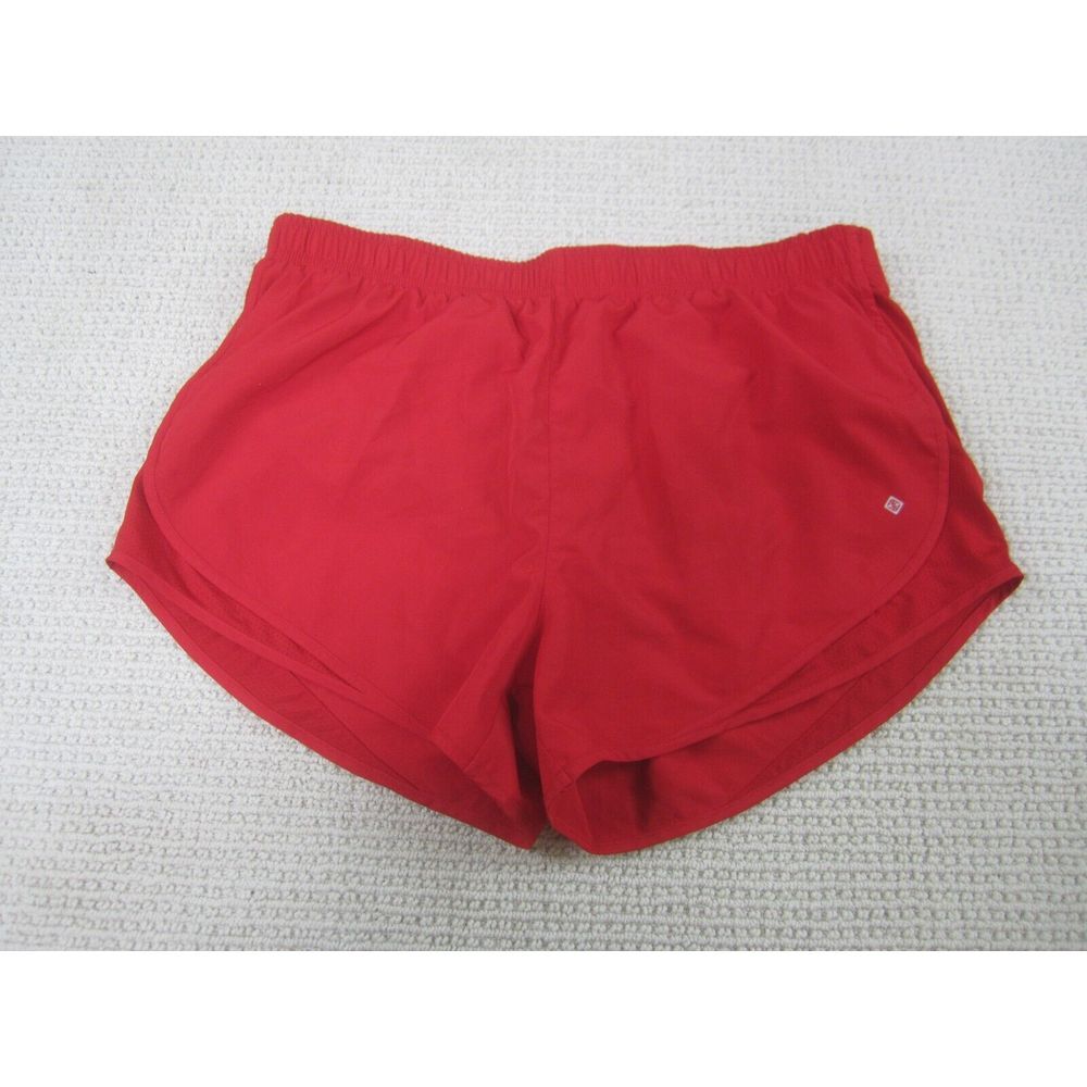 Antonio Melani Shorts Womens XL Red Athletic Running Run Drawstring Casual Lined